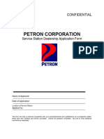 Dealership Primer Application Form