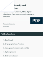 ECS726-Week04 - Hash - MAC - Digital Sinatures - Freshness - Dynamic Password Schemes