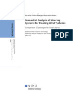 Mooring Analysis FOWT South Korea