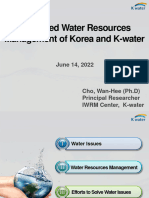 (220614) 4. Integrated Water Resources Management - Cho Wanhee