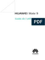 HUAWEI Mate 9 Guide de L'utilisateur (MHA-L09&L29, 02, FR)