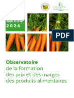 Observatoire de La Formation Des Prix Et Des Marges 2024