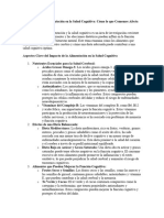 El Impacto de La Alimentación en La Salud Cognitiva