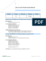 2324 Level K Mathematics Exam Related Materials T2 Wk9