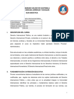 050-241 Derecho Internacional Público 2020