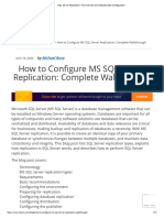 SQL Server Replication - Full Overview and Step-By-Step Configuration