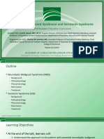 Neuroleptic Malignant Syndrome and Serotonin Syndrome 2019