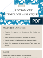 Présentation 4. LES ETUDES COHORTES CAS TEMOINS