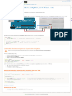 Arduino Communication Entre Arduino Et Python Par La Liaison Serie