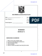 2023 P6 Science Weighted Assessment 2 Tao Nan