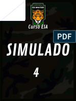 Eu Militar - ESA Simulado 4 - Bloco 2