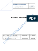 PE PMG 220 04 R09 Procedimiento Alchool y DR