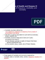 PROF CHARLES Measures of Diseases Frequency (II) 6