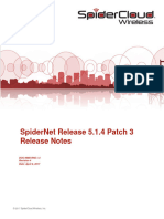 SpiderNet Release Notes R5.1.4-P3