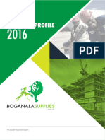 Bogan A La Supplies Profile 2016