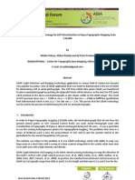 AGF - Lidar For GCP Determination in Topographic Mapping Scale 1:50.000