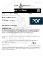 Business Licence Certificate 2