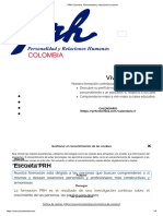 PRH Colombia, Personalidad y Relaciones Humanas