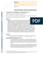 The Role of The PTEN:AKT Pathway in NOTCH1-induced Leukemia