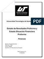 Estados Financieros Proforma