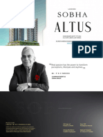 Sobha Altus Brochure