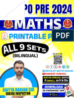 SSC CPO 2024 (All 9 Set) (E-Book) PDF