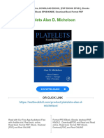 PDF Platelets Alan D. Michelson Download