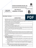 DMP (P) 2024 - WT (GS-P) - 1 - 2 - Question Booklet