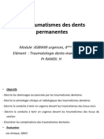 Traumatisme Des Dents Permanentes Immatures