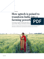 How Agtech Is Poised To Transform India Into A Farming Powerhouse