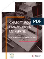 Brochure Formation GenAI Pour Managers