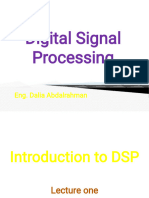 Digital Signal Processing Lec1