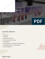 Blood Glucose