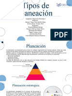 Tipos de Planeación.