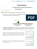 Guía 2 - Movimiento Vertical Ascendente