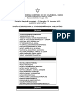 Grupos de Ambulatorio Sem Ii 2023