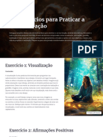 30 Exercicios para Praticar A Lei Da Atracao