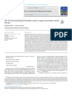 The Use of The Psychological Flexibility Model To Support Psychedelic Assisted Therapy