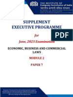 CS Exe M2 EBCL June 2023 SUPPLEMENT