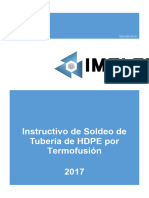 INS-OP-01 Instructivo de Termofusión HDPE