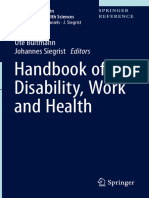 Handbook of Disability Work and Health 1st Ed 9783030243333 9783030243340 Compress