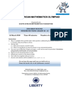 South African Mathematics Olympiad