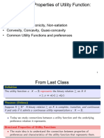 5) Structural Properties of Utility Functions