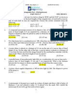 17-TEST-DT-09-04-2024 Ray Optics - 2