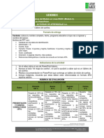 Rubrica Actividad 3.2