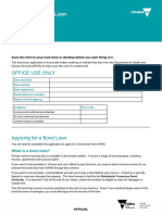 RentAssist Bond Loan Form