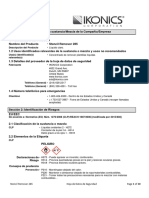 Stencil Remover 285 Hoja de Datos de Seguridad 13 Julio 2018