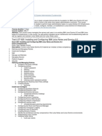 Test LOT-925: Installing and Configuring IBM Lotus Notes and Domino 8.5