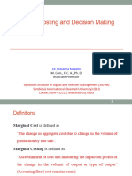 7 Marginal Costing and Decision Making PMK 1