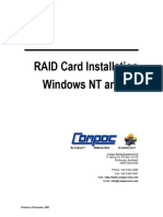 RAID Card Installation